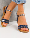 Sandale dama albastre A010 1