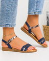 Sandale dama albastre A010 3