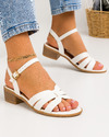 Sandale dama albe A003 3