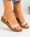 Sandale dama roz A015 3