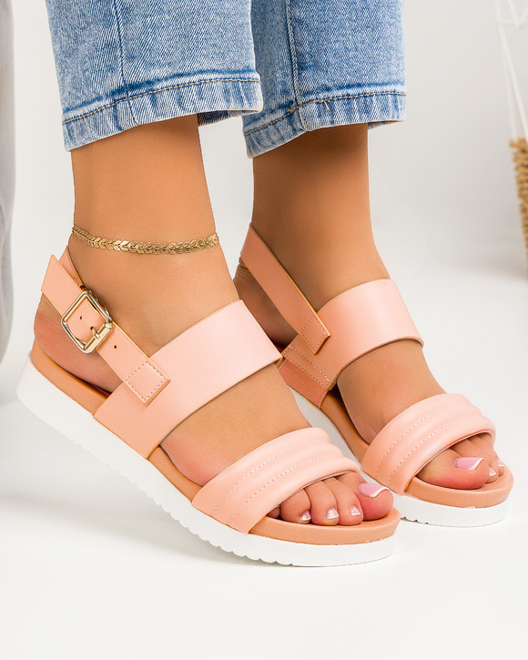 Sandale dama roz A018