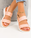 Sandale dama roz A018 1