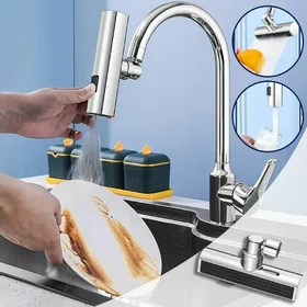 Cap de robinet multifunctional cu 3 moduri de pulverizare