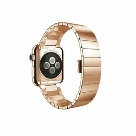 Curea Apple Watch din zale Stainless Steel 38/40 mm Gold