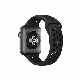 Curea sport din silicon cu perforatii pentru Apple Watch 38/40 mm