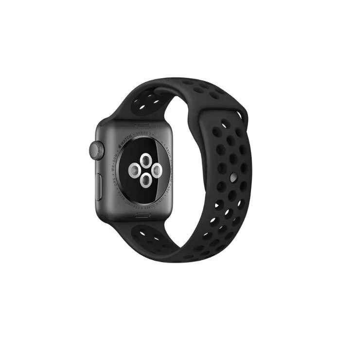 Curea sport din silicon cu perforatii pentru Apple Watch 42/44 mm
