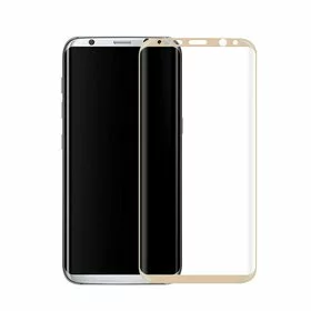 Folie de sticla PREMIUM pentru Galaxy S8 Plus Gold