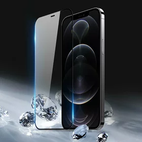 Folie de sticla securizata Dux Ducis 10D cu margini negre pentru iPhone 12 Pro / iPhone 12