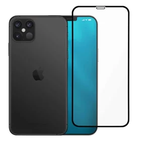 Folie din Sticla Securizata de duritate 9H pentru iPhone 13 Pro / iPhone 13 Black