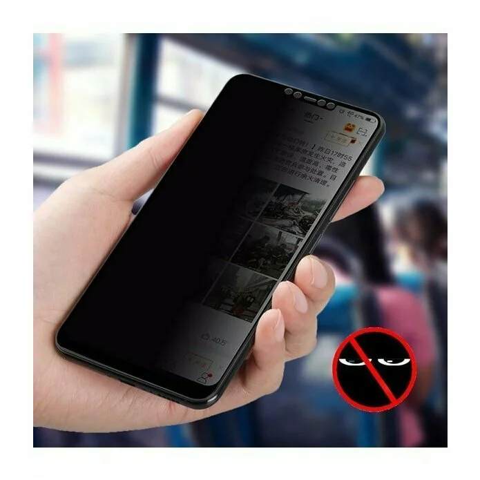 Folie Privacy - Anti spionaj - pentru Huawei Mate 20 lite NEGRU