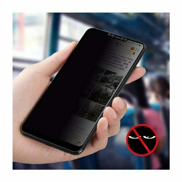 Folie Privacy - Anti spionaj - pentru Huawei P20 NEGRU