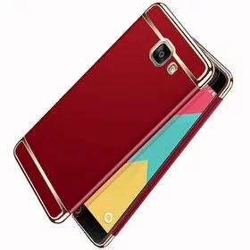 Husa 3 in 1 Luxury pentru Galaxy A7 (2017) Red