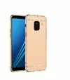 Husa 3 in 1 Luxury pentru Galaxy A8 (2018) Gold