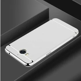 Husa 3 in 1 Luxury pentru Huawei Y6 (2017) Silver