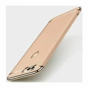 Husa 3 in 1 Luxury pentru Huawei Y7 Prime (2018)/ Huawei Y7 (2018) Gold