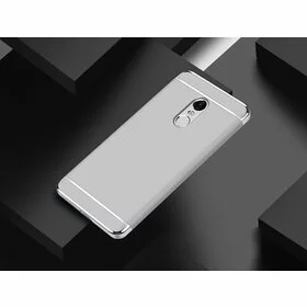 Husa 3 in 1 Luxury pentru Xiaomi Redmi Note 4 Silver