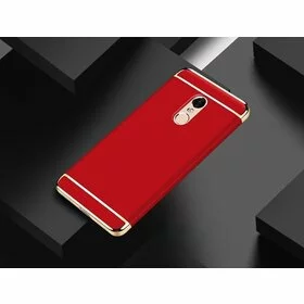 Husa 3 in 1 Luxury pentru Xiaomi Redmi Note 4 Red