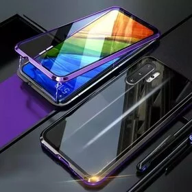 Husa 360 Magnetica cu Sticla fata + spate pentru Galaxy Note 10 Purple