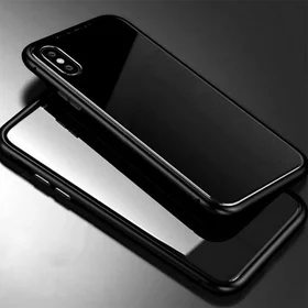 Husa 360 Magnetica Full + Folie sticla pentru iPhone X/ iPhone XS