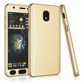 Husa 360 pentru Galaxy Grand Prime Pro (J250FD - J2 Pro 2018) Gold