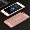 Husa Air cu perforatii si inel pentru Iphone 7 Plus Rose Gold