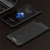 Husa Air cu perforatii si inel pentru iPhone X Black