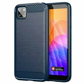 Husa Carbon din TPU flexibil pentru Huawei Y5p Black