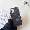 Husa Wozinsky de protectie Marble Design pentru iPhone 12 Pro / iPhone 12 Black