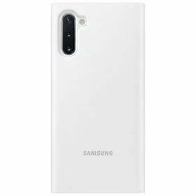 Husa Flip cu Display LED Samsung LED View pentru Samsung Galaxy Note 10 White
