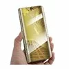 Husa Flip Mirror pentru Galaxy A51 Gold