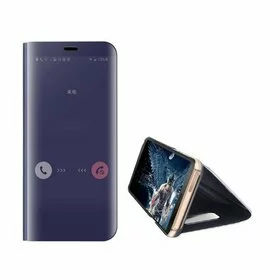 Husa Flip Mirror pentru Galaxy J4 (2018) Purple