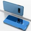 Husa Flip Mirror pentru Galaxy S10e Blue