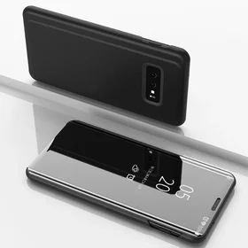 Husa Flip Mirror pentru Galaxy S10e Black