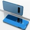 Husa Flip Mirror pentru Galaxy S10 Plus Blue