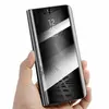 Husa Flip Mirror pentru Galaxy S21 Ultra Black