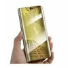 Husa Flip Mirror pentru Huawei Mate 10 Gold