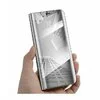 Husa Flip Mirror pentru Huawei Mate 20 Silver