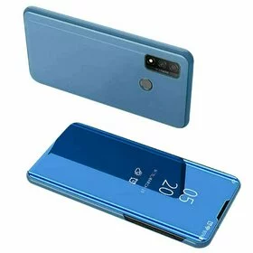 Husa Flip Mirror pentru Huawei P Smart (2020) Blue