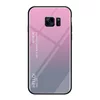 Husa Hybrid Back Degrade pentru Galaxy S7 Edge Pink