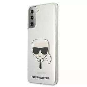 Husa Karl Lagerfeld - Iconic Karl`s Head pentru Samsung Galaxy S21+, Transparenta