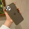Husa mata cu bumper din silicon pentru iPhone 11 Pro Green