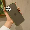 Husa mata cu bumper din silicon pentru iPhone 11 Pro Max Green