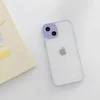 Husa Mily Case din silicon flexibil transparent si bumper colorat pentru iPhone 13 Mini Purple