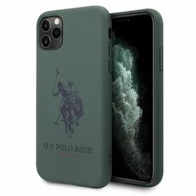 Husa Premium US Polo ASSN pentru iPhone 11 Pro Green