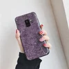 Husa protectie cu model marble pentru Galaxy S8 Plus Purple