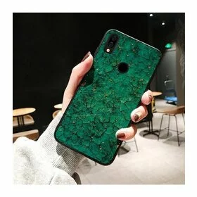 Husa protectie cu model marble pentru Huawei Mate 20 Pro Green