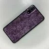 Husa protectie cu model marble pentru Huawei P20 Purple
