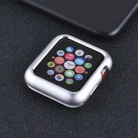 Husa protectie tip Full Body Magnetica pentru Apple Watch Silver 40mm