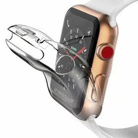 Husa protectie tip Full Body TPU Transparent pentru Apple Watch 42mm