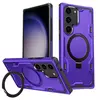 Husa Ring Secure tip MagSafe pentru Samsung Galaxy S23 Purple